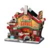 Garage di Babbo Natale Lemax decorazione Natale