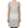 Grembiule da cucina cotone tinto filo righe chiare
