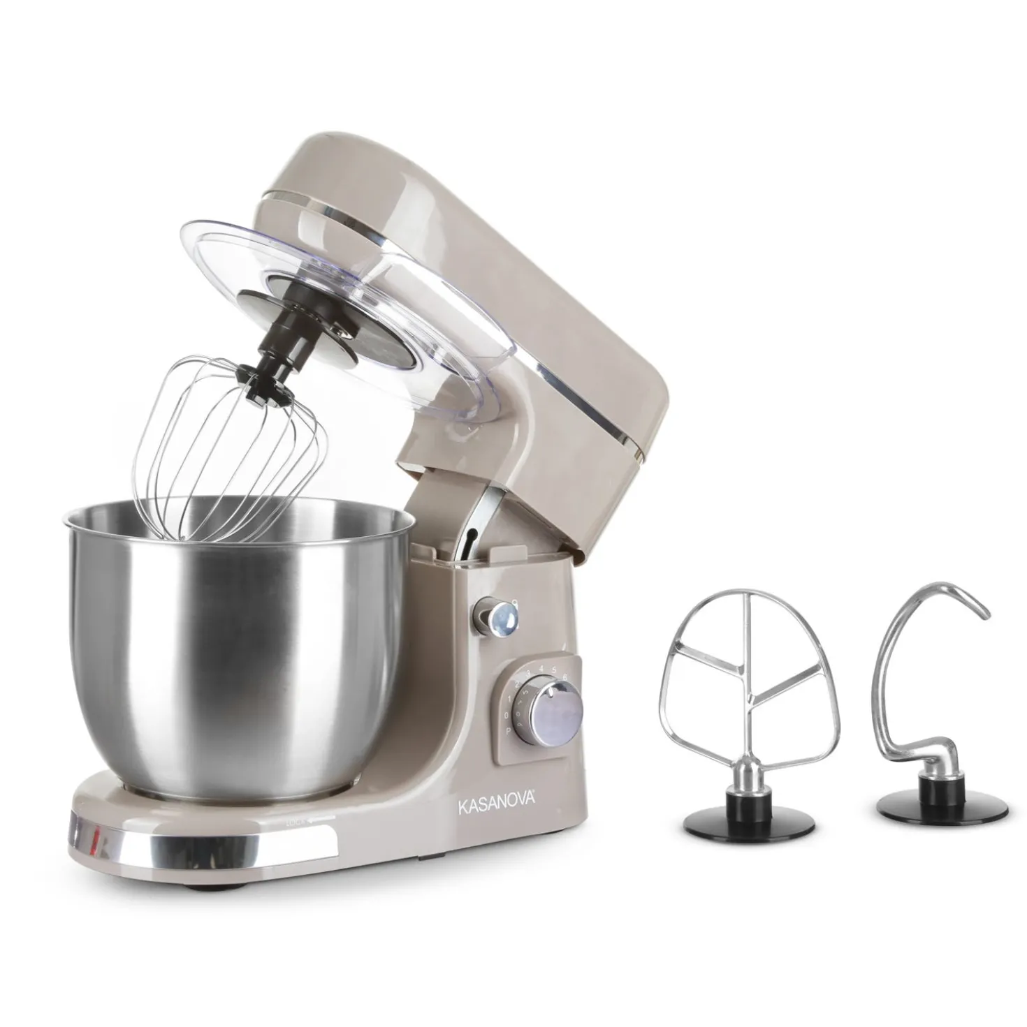 Impastatrice planetaria 5 L 1300 W tortora