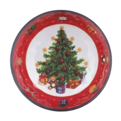Insalatiera albero di Natale 19 cm in melammina