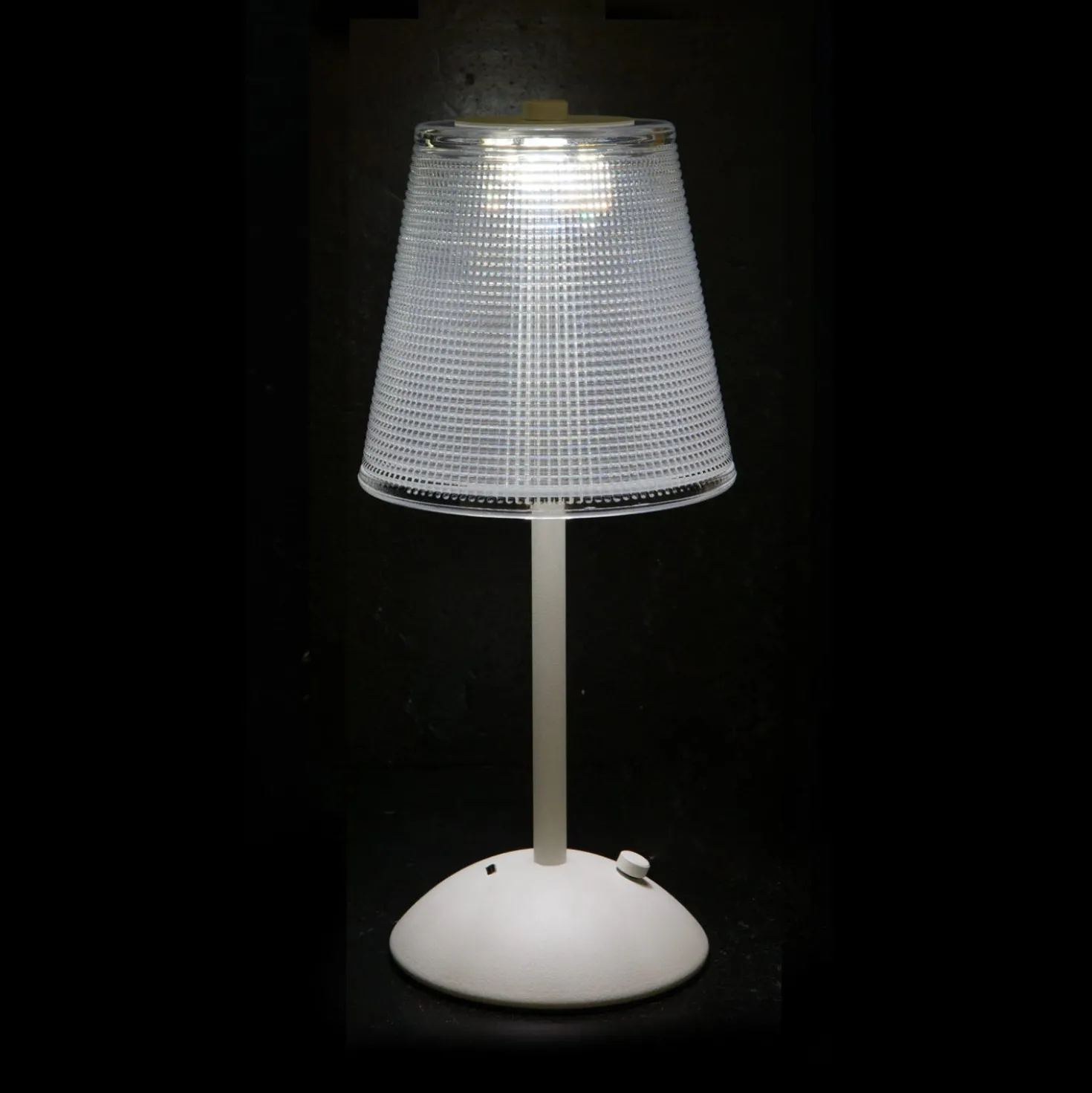 Lampada da tavolo LED touch bianca 30 cm Modern