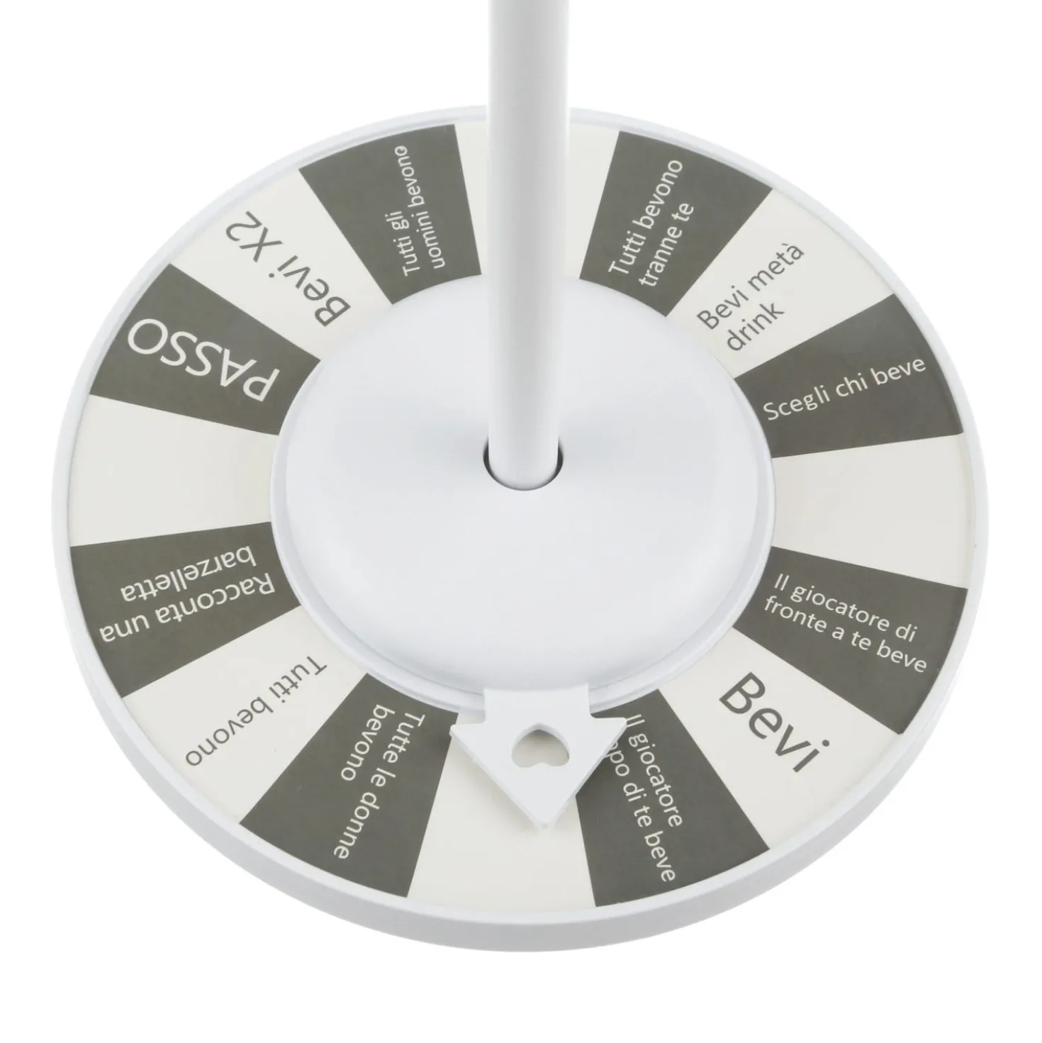 Lampada da tavolo touch con gioco alcolico 28 cm