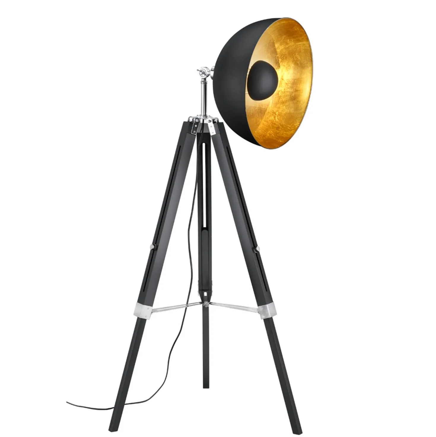 Lampada da terra industrial Liège Trio