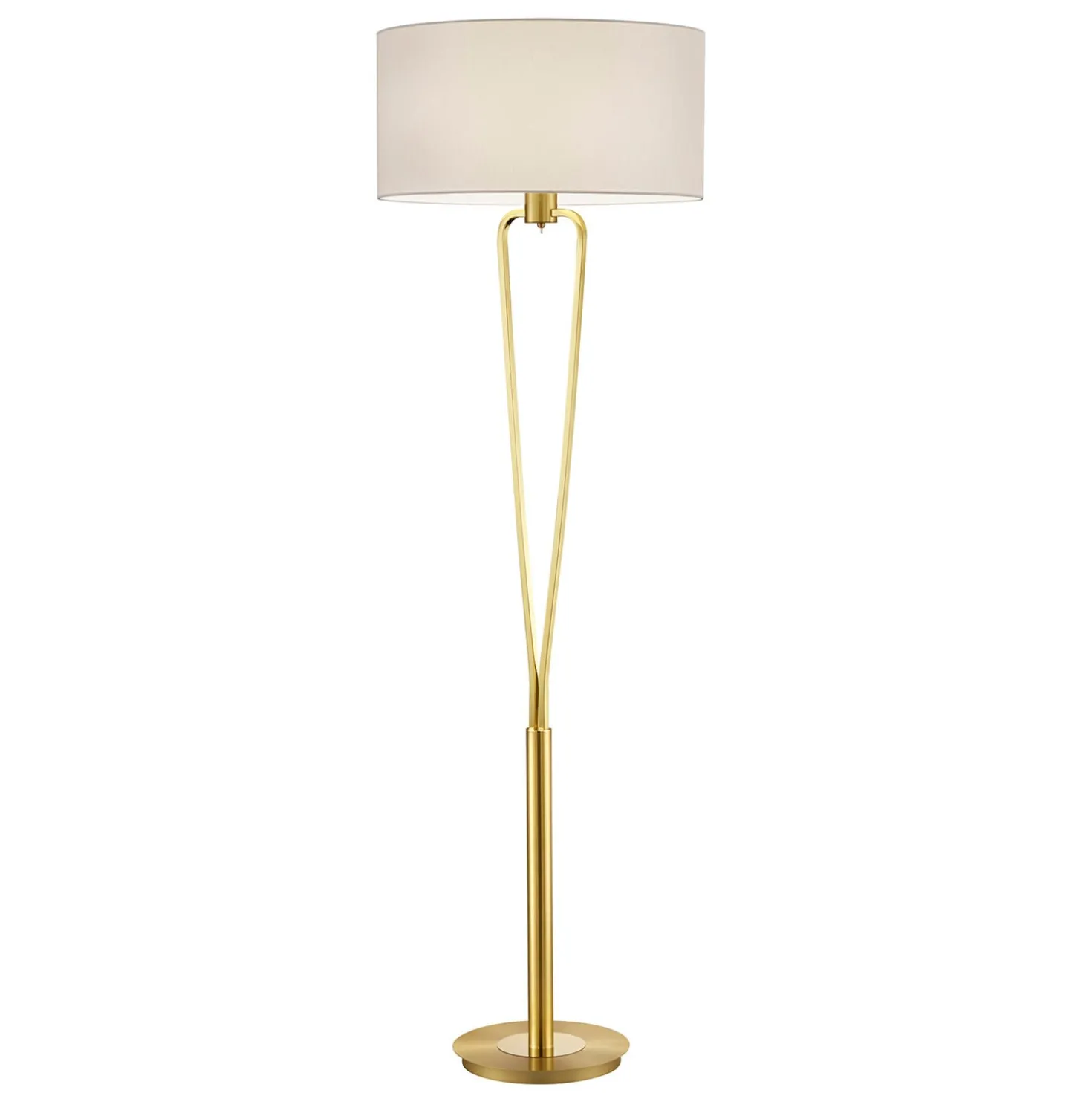 Lampada da terra Paris ottone Trio