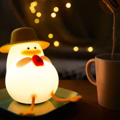 Lampada led papera silicone per bambini