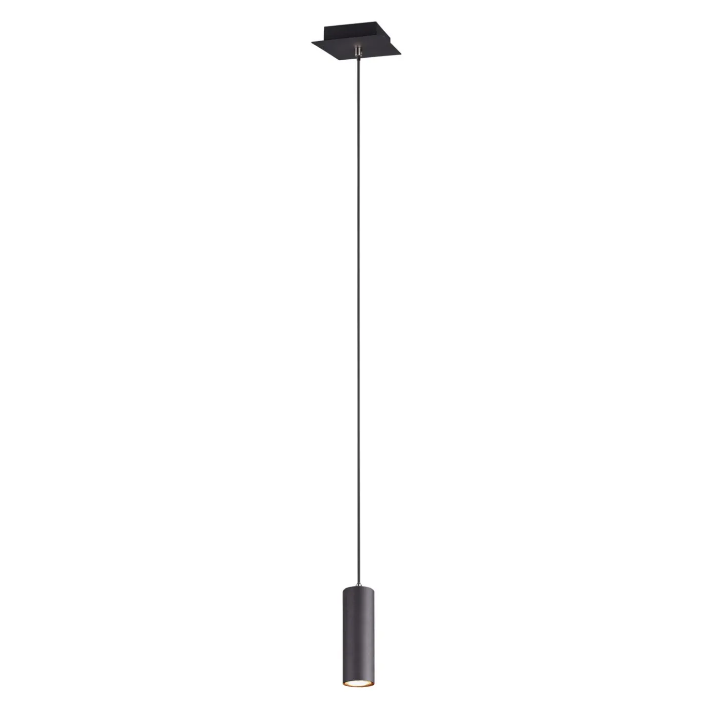Lampadario nero Marley Trio