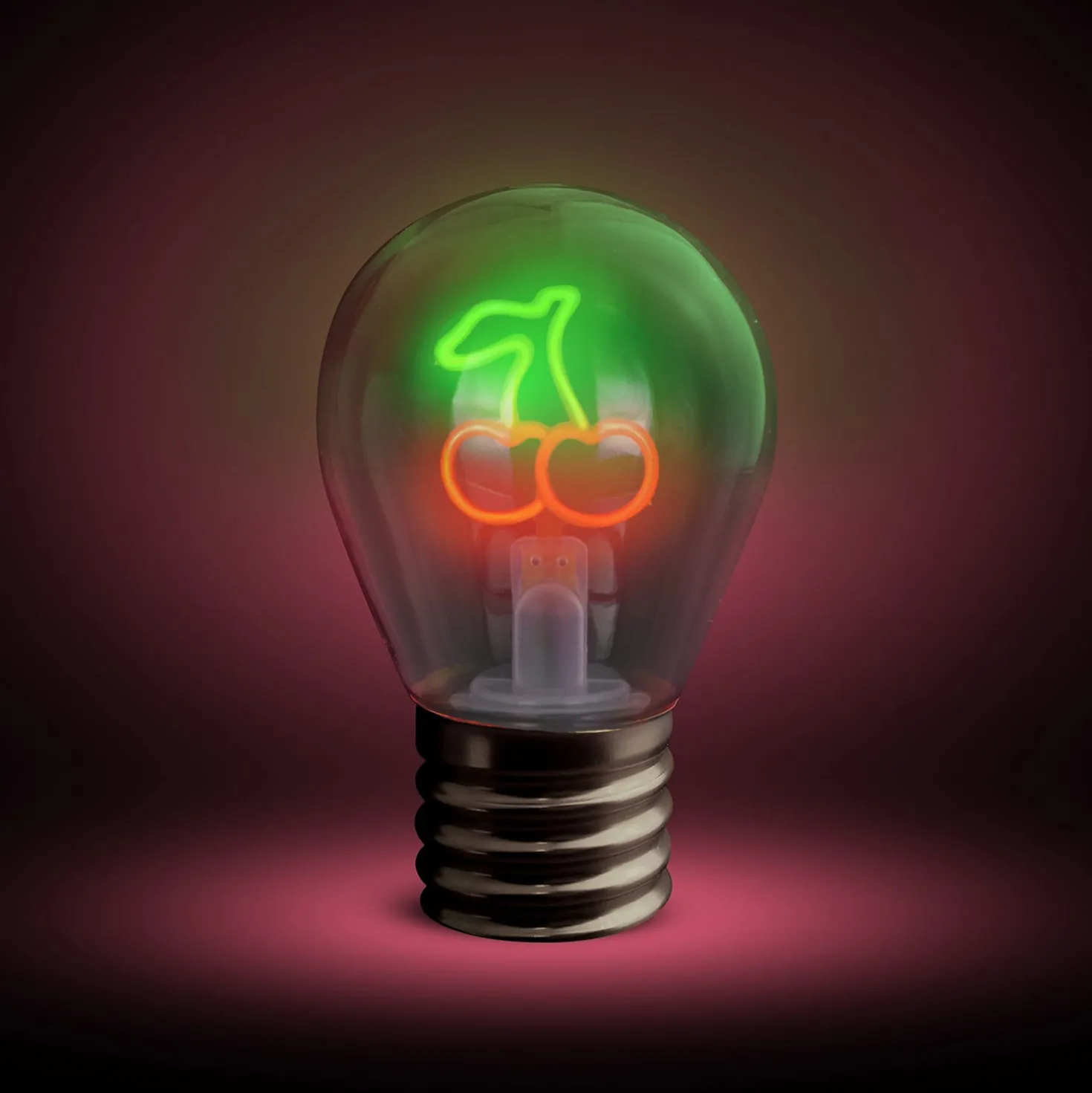 Lampadina decorativa Ciliegie LED ricaricabile