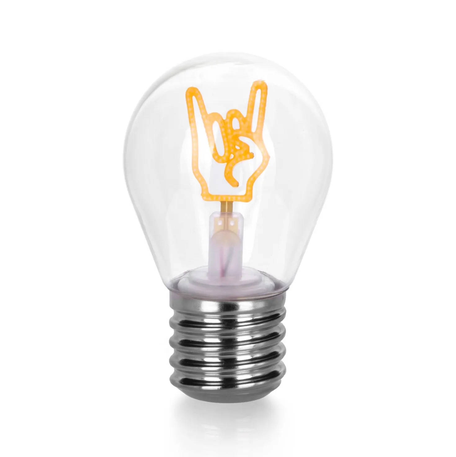 Lampadina decorativa Corna LED ricaricabile