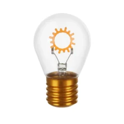 Lampadina decorativa led Sole ricaricabile