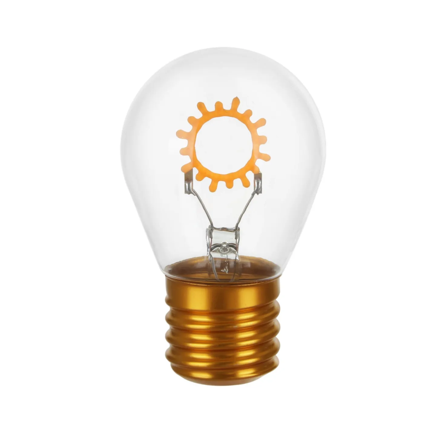 Lampadina decorativa led Sole ricaricabile