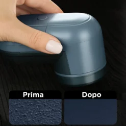 Levapelucchi elettrico portatile grigio