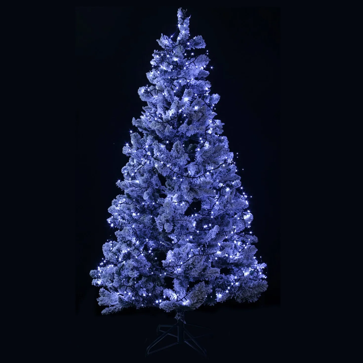 Luci albero di Natale 1152 miniled bianco freddo