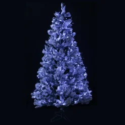 Luci albero di Natale 600 miniled estensibili bianco freddo