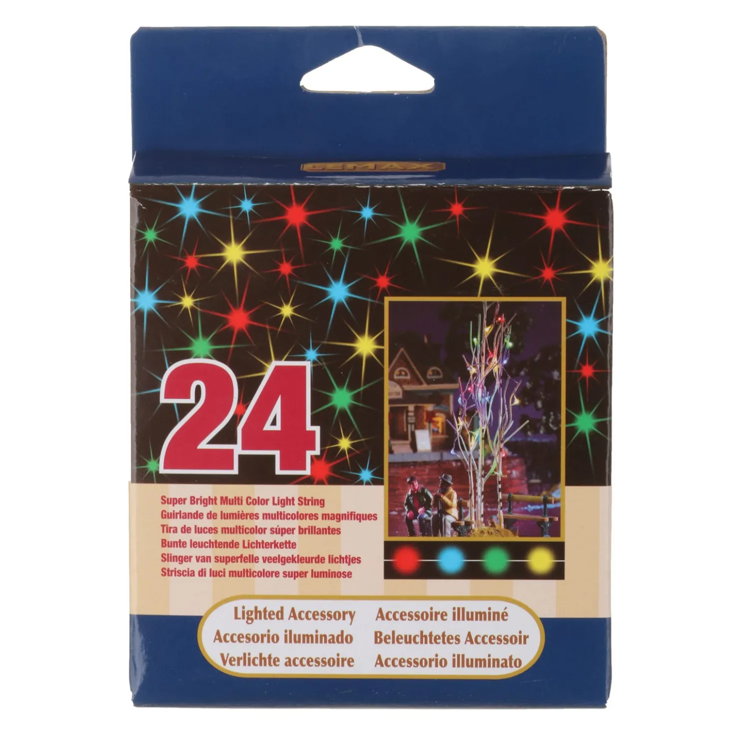 Luci lampeggianti LED Lemax decorazione Natale