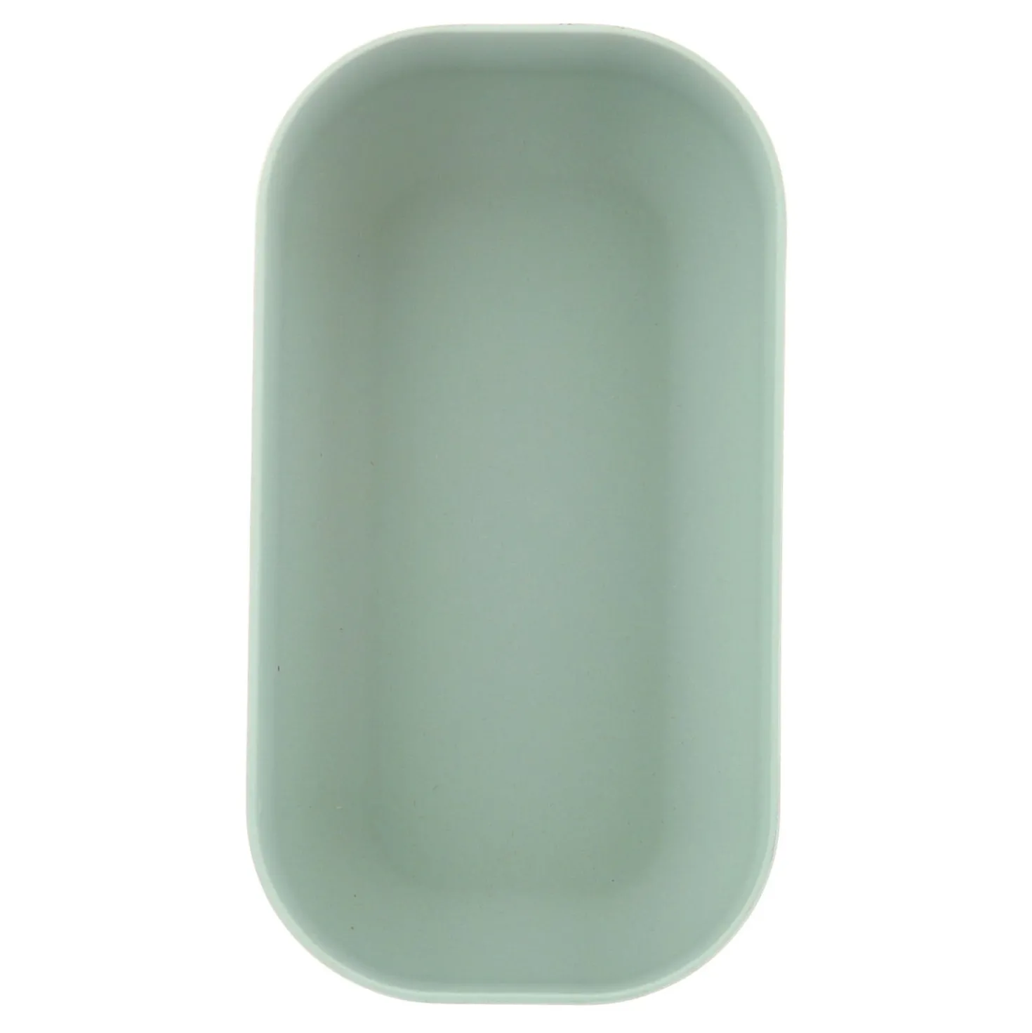 Lunch box ermetico verde in bambù con elastico, 750 ml