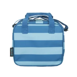 Lunch box Saint Tropez blu con tracolla