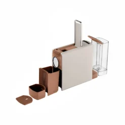 Macchina caffè grigia 1200 W compatibile Nespresso