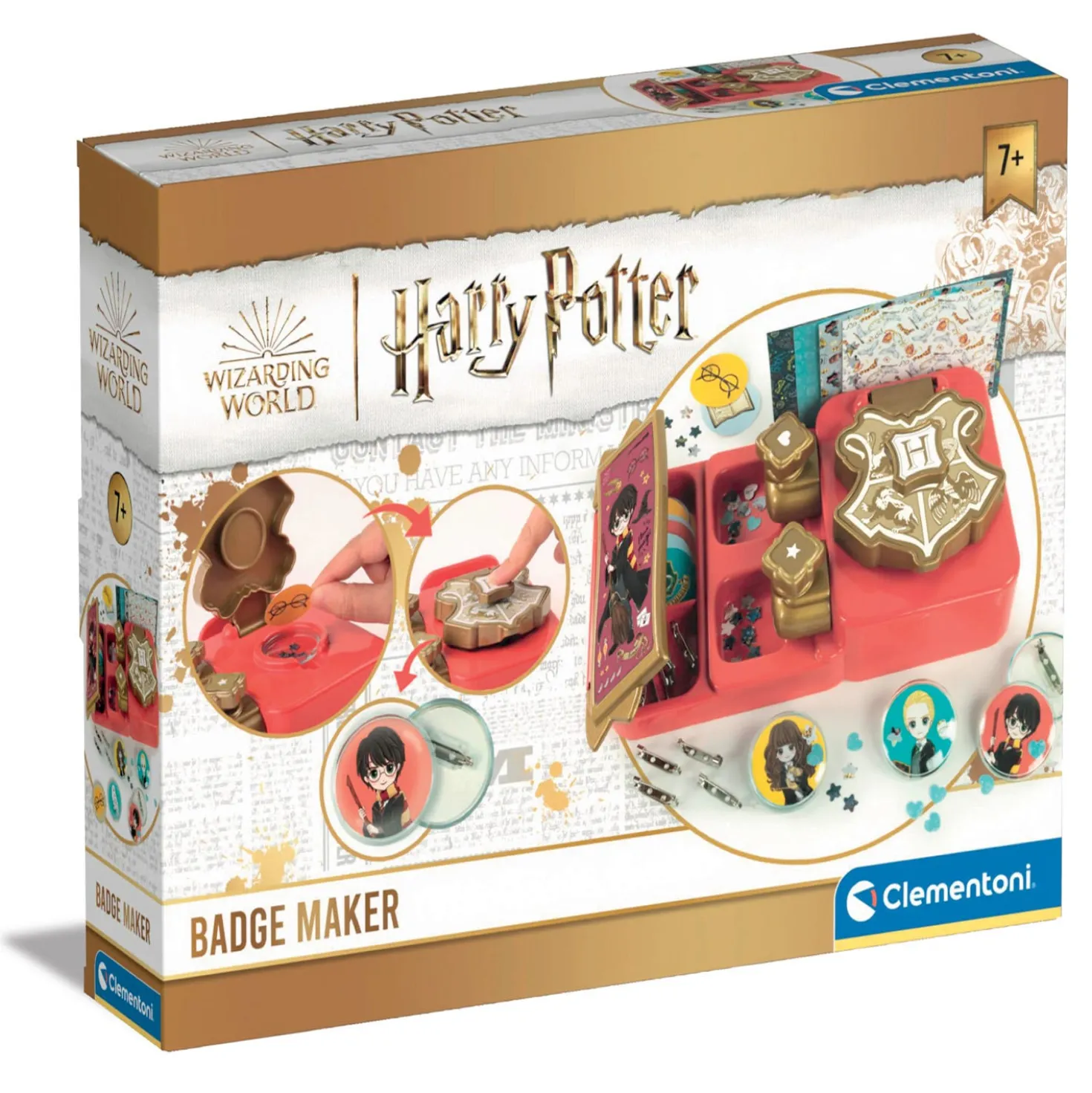 Macchina delle spille Harry Potter gioco Clementoni