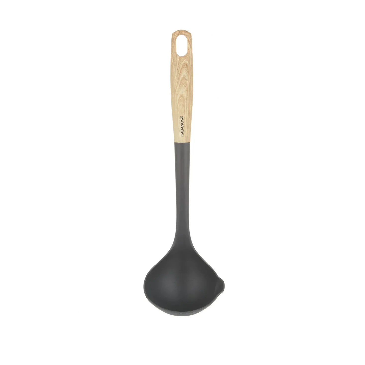 Mestolo in nylon 34 cm grigio