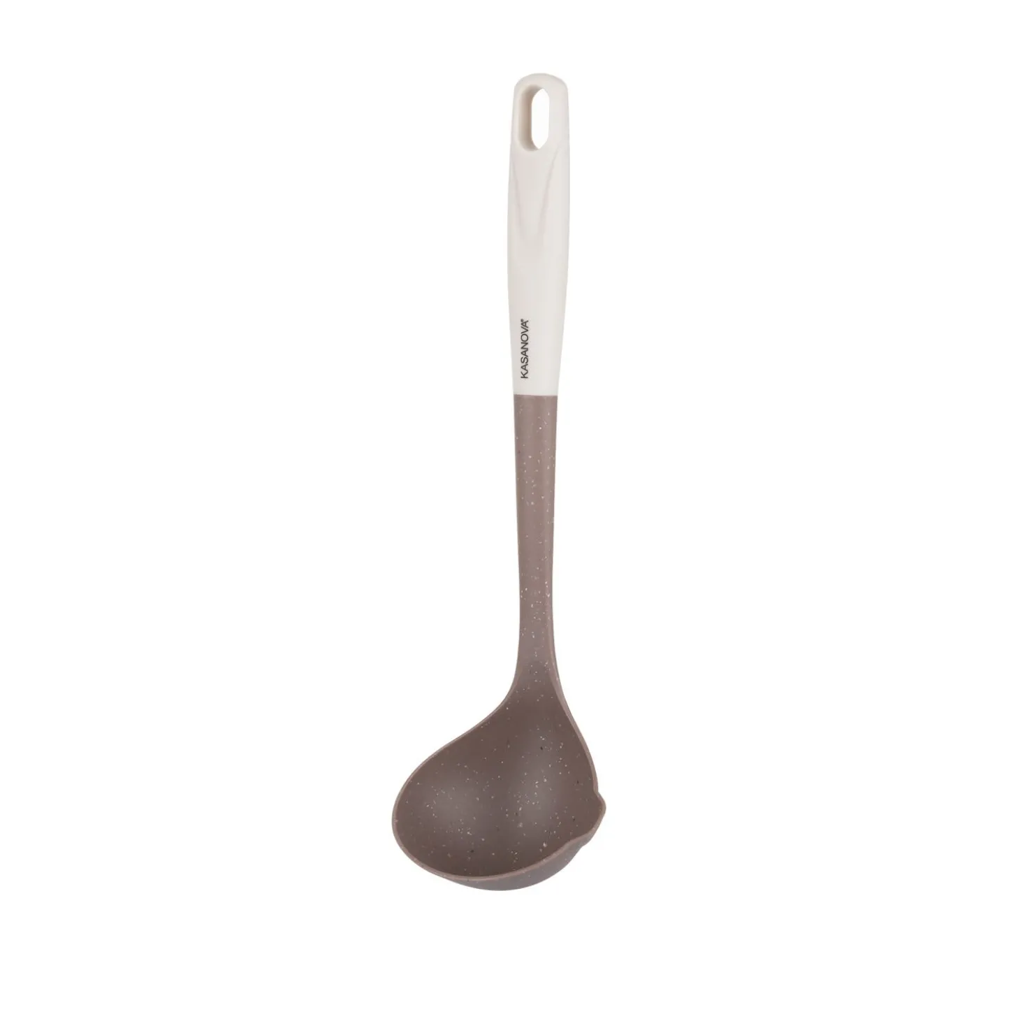 Mestolo in nylon 34 cm marrone
