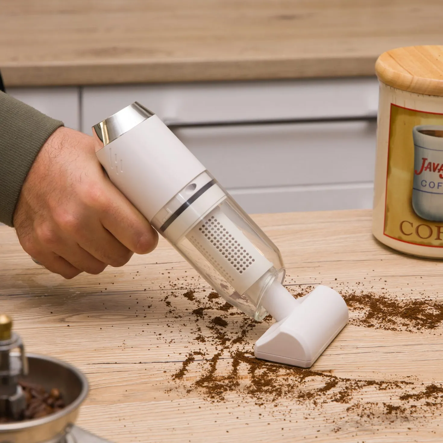 Mini aspiratore 2 in 1 senza fili