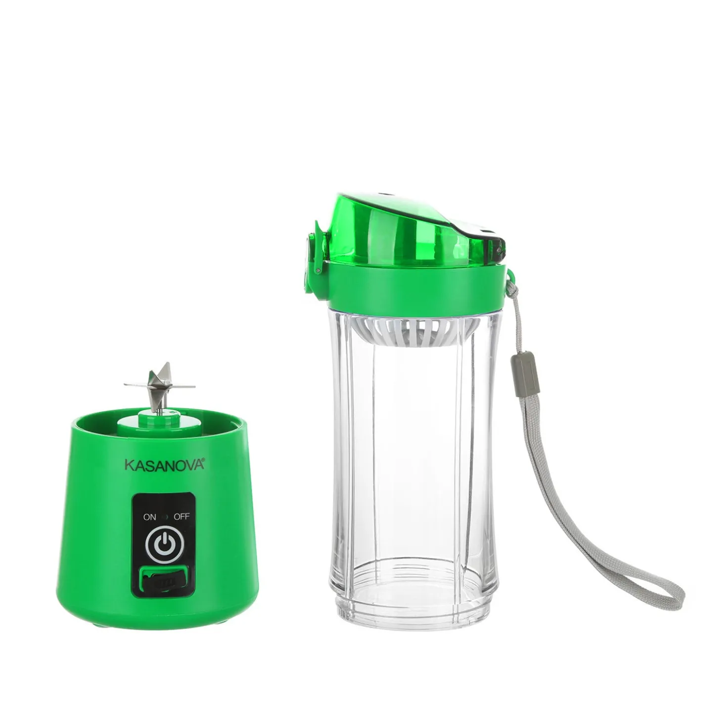 Mini frullatore portatile senza fili 350 ml verde