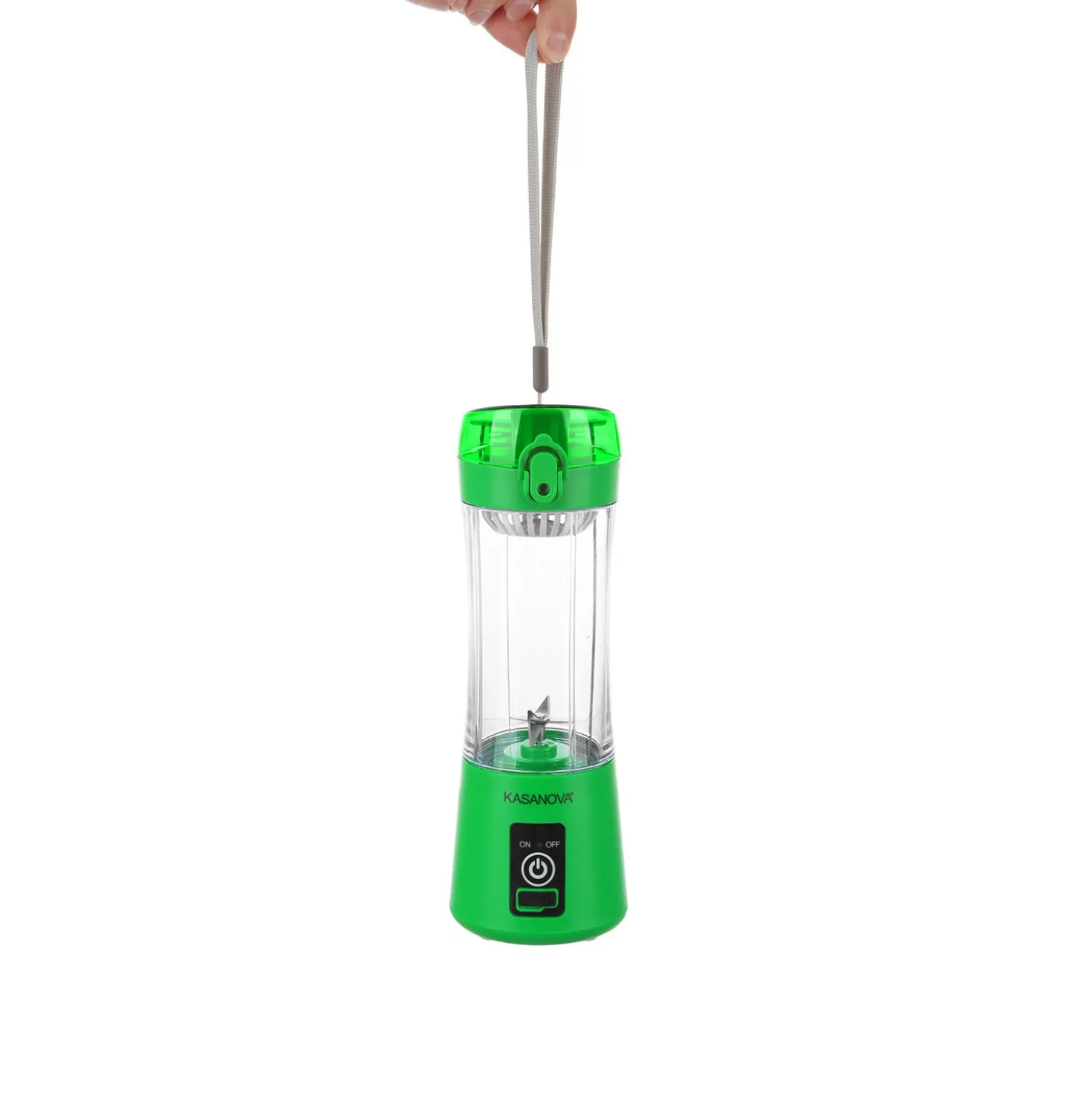 Mini frullatore portatile senza fili 350 ml verde