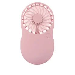 Miniventilatore tascabile con specchio led rosa