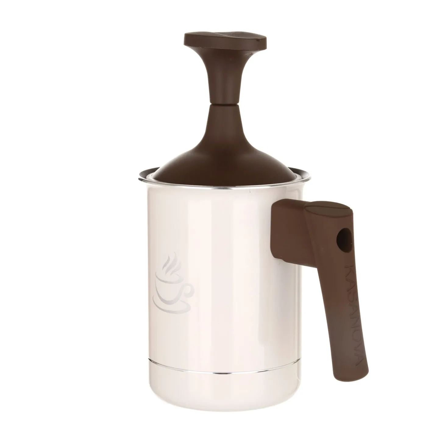 Montalatte per cappuccino da 500 ml, in alluminio e bachelite