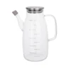 Oliera 1 L in vetro borosilicato e tappo in acciaio inox