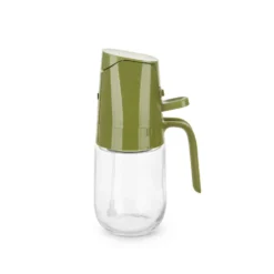 Oliera spray e versa vetro 300 ml tappo verde