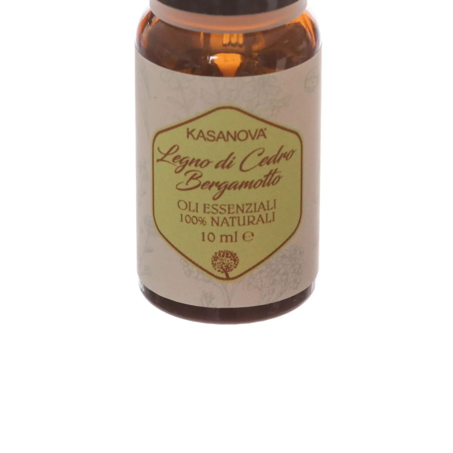 Olio essenziale Legno di cedro e bergamotto da 10 ml con contagocce