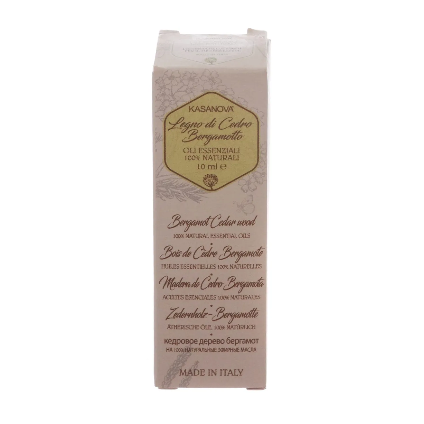 Olio essenziale Legno di cedro e bergamotto da 10 ml con contagocce