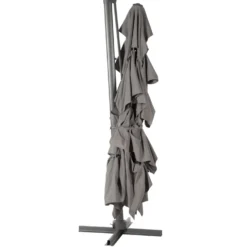 Ombrellone 400x300 cm Elea grigio