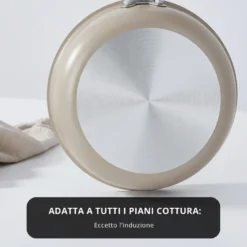 Padella alta 16 cm Mini Fantasy beige