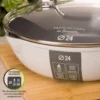 Padella alta induzione 24 cm con coperchio Fatto in casa da Benedetta