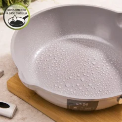 Padella alta induzione 24 cm con coperchio Fatto in casa da Benedetta
