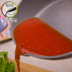 Padella alta induzione 24 cm con coperchio Fatto in casa da Benedetta