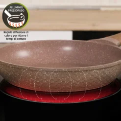 Padella 28 cm antiaderente 0 grassi