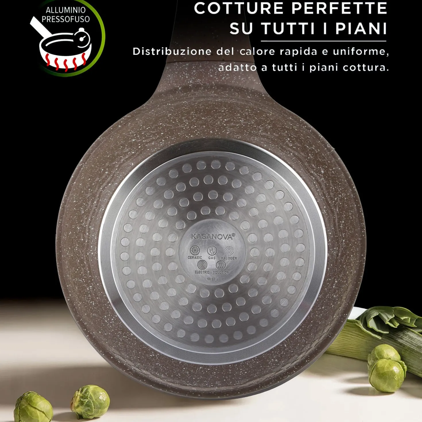 Padella 28 cm antiaderente 0 grassi
