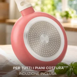 Padella 26 cm corallo Cooking Therapy
