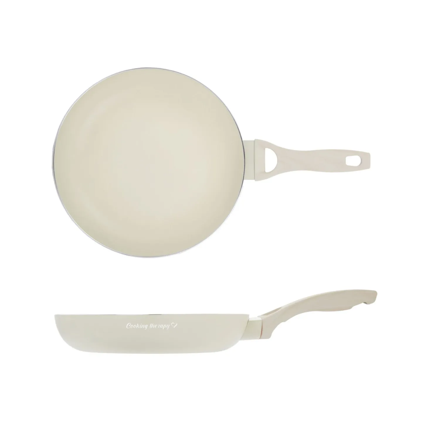 Padella 22 cm sabbia Cooking Therapy
