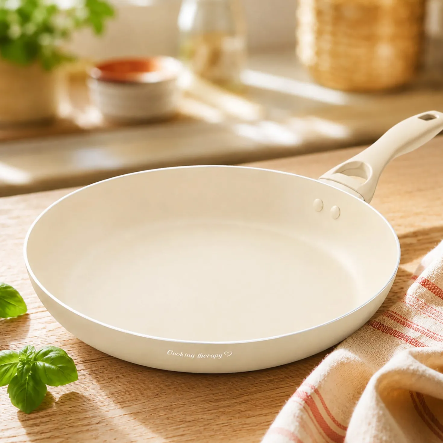 Padella 28 cm sabbia Cooking Therapy