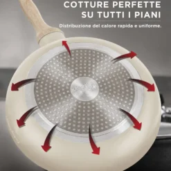 Padella 28 cm sabbia Cooking Therapy