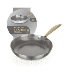 Padella 22 cm triplo strato Tri Ply - Gold