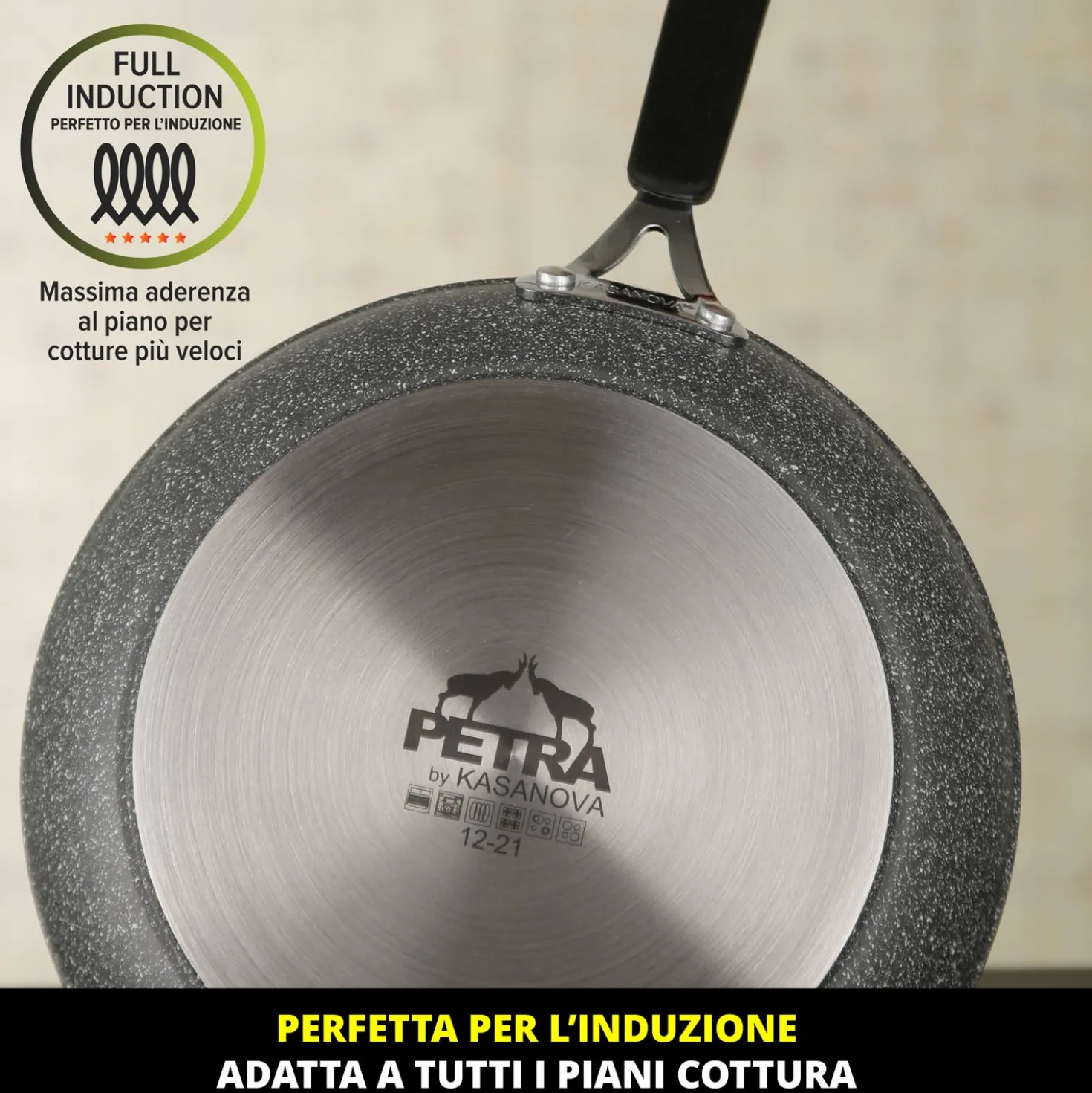 Padella New Petra Dark da 30 cm