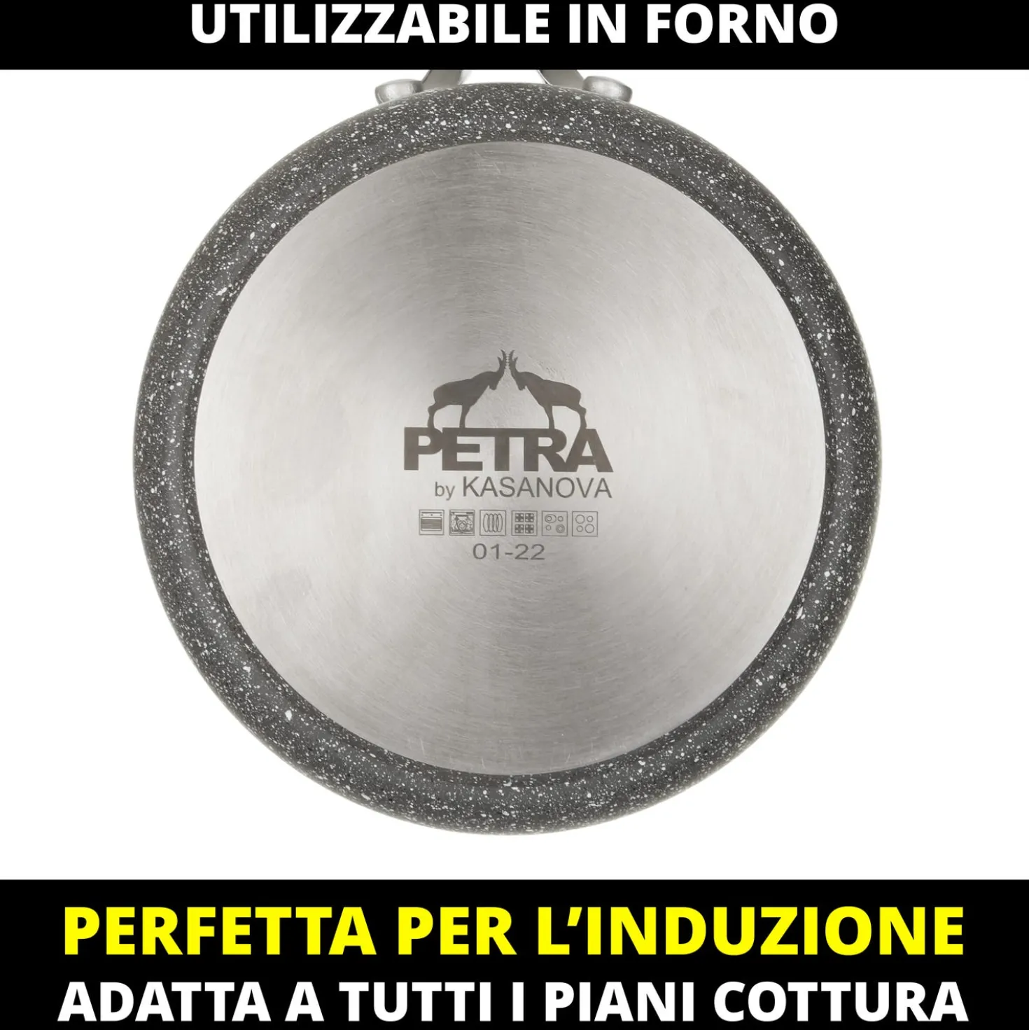 Padella New Petra Dark da 30 cm