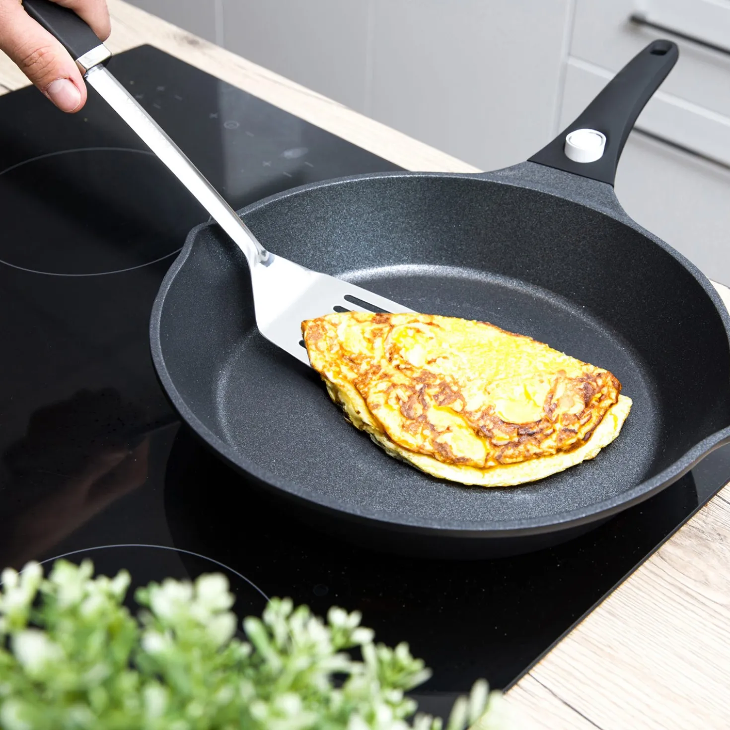 Paletta forata in acciaio inox, da 37,5 cm