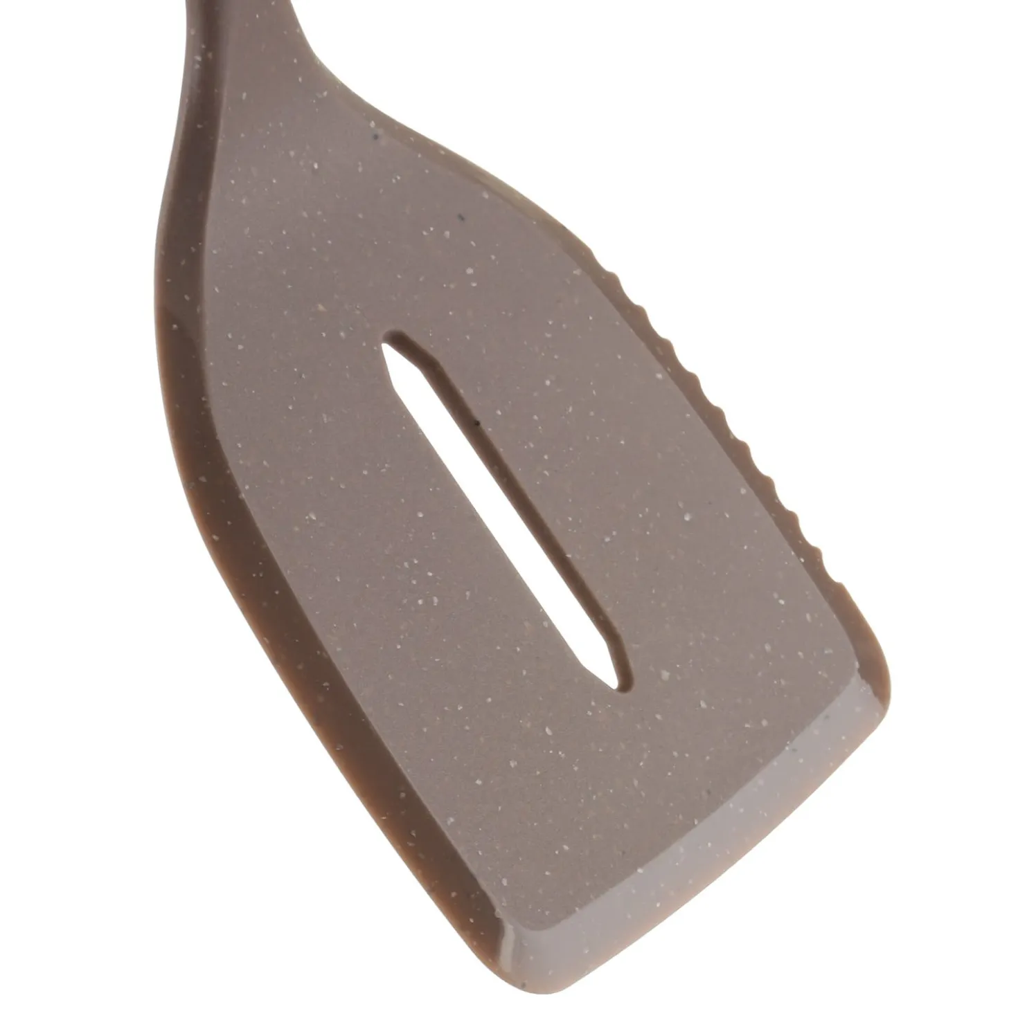 Paletta forata in nylon 34 cm marrone