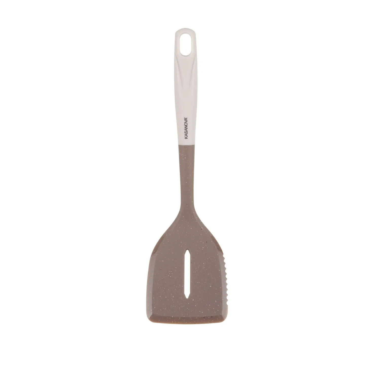 Paletta forata in nylon 34 cm marrone